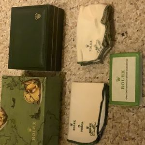 Rolex outer box and watch box